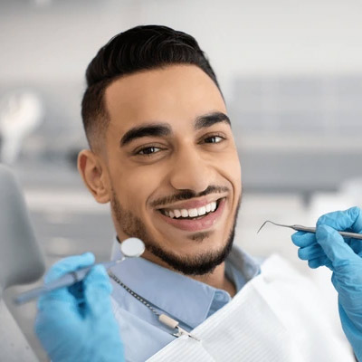 Dental Patient Smiling