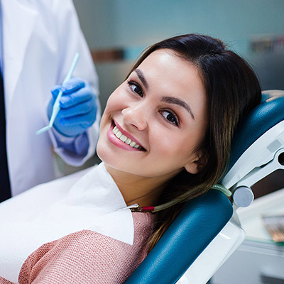 Smiling Dental Patient